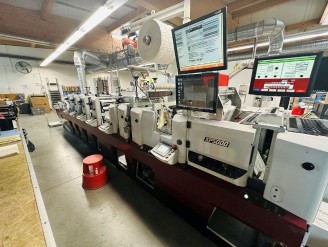 Flexo and label printing machine